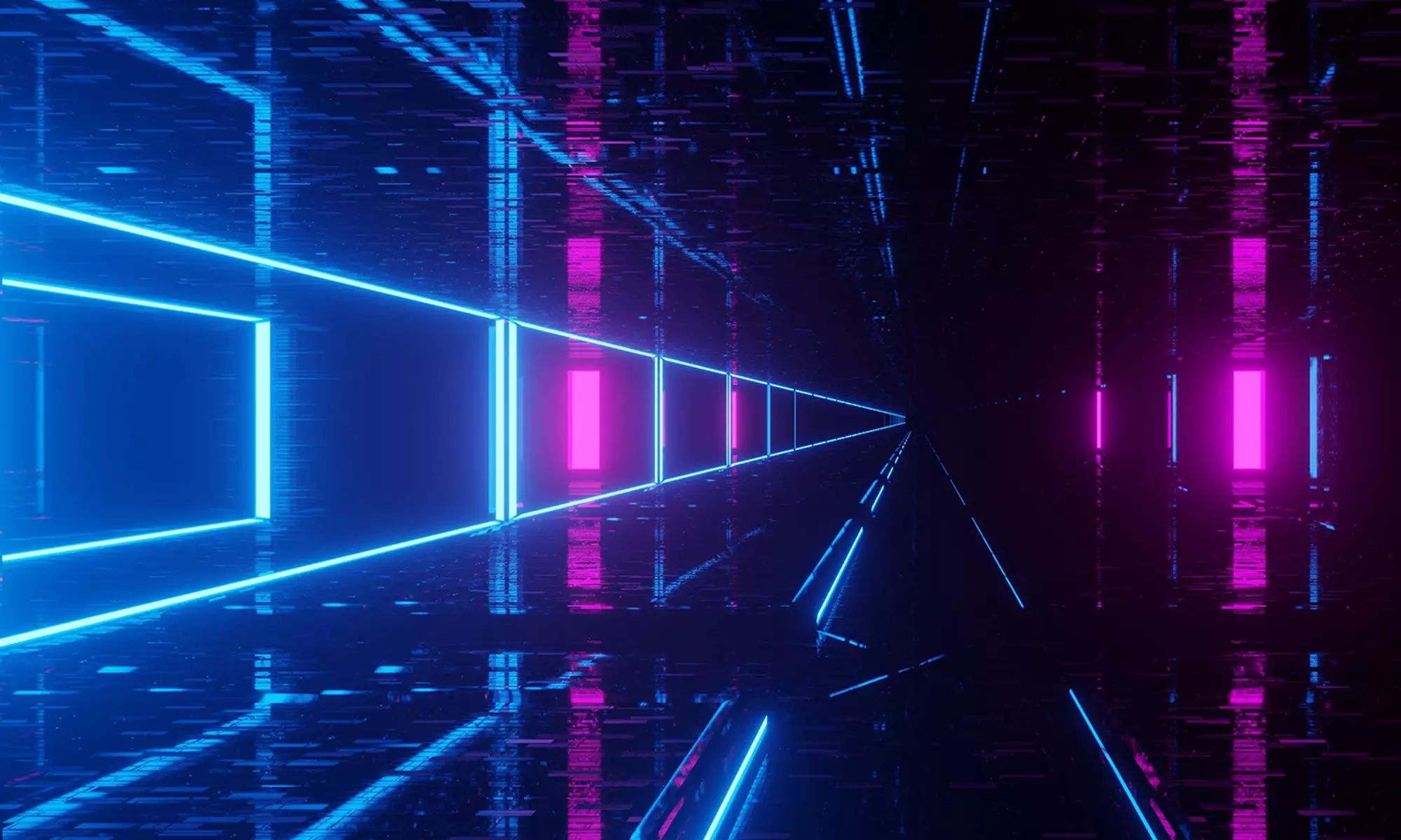 背景為立柱的安全機器人